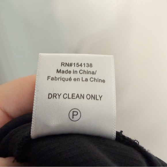 NWT Staud Chisel Straight Pant Corduroy Women's Size 10 Black Casual Grunge Fall - Picture 7 of 8